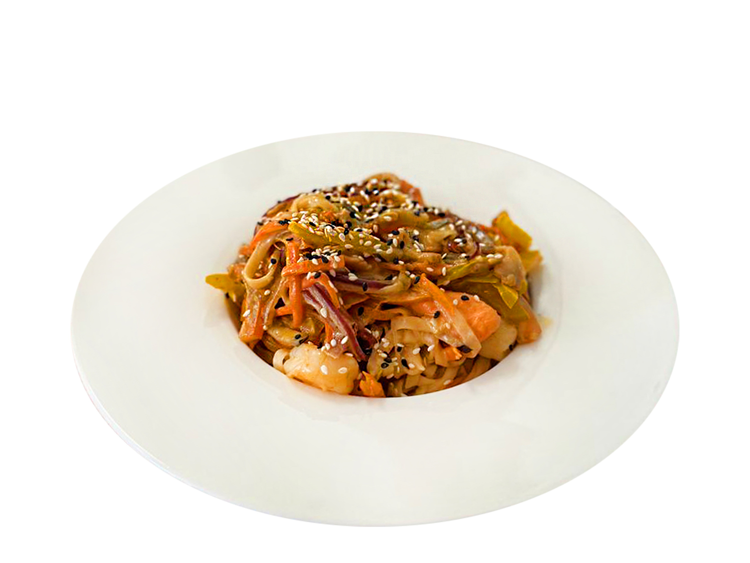 Удон с морепродуктами