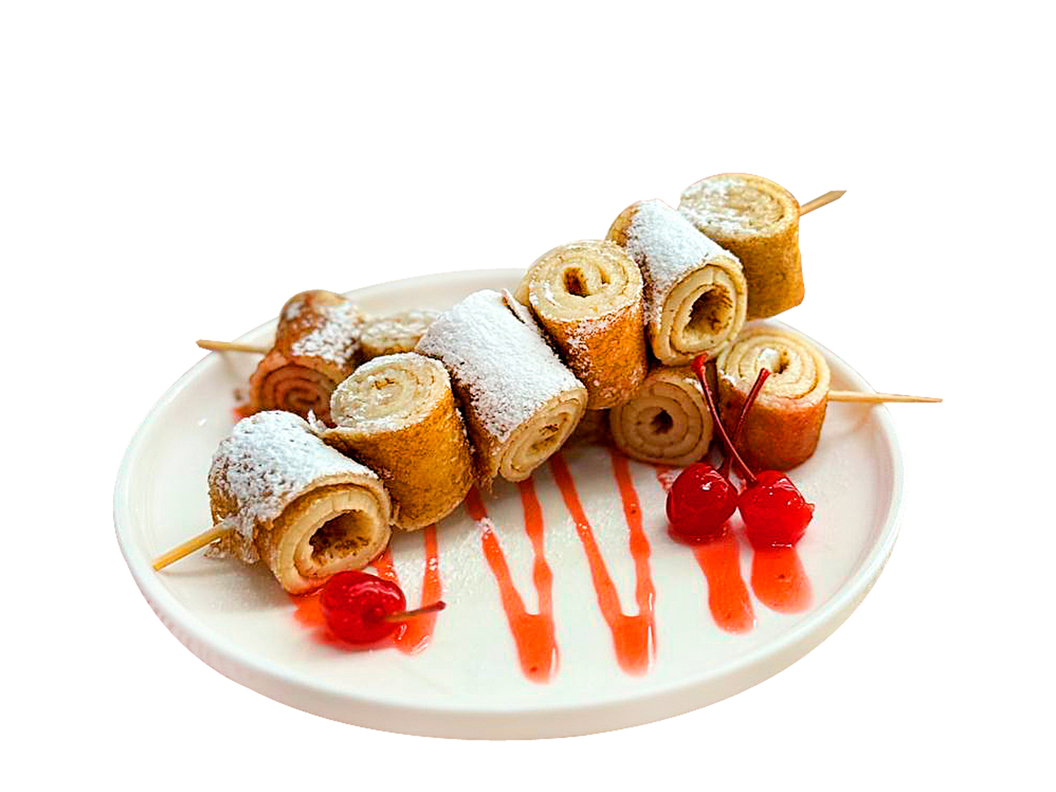 Блинчики на шпажке Блинчики на шпажке